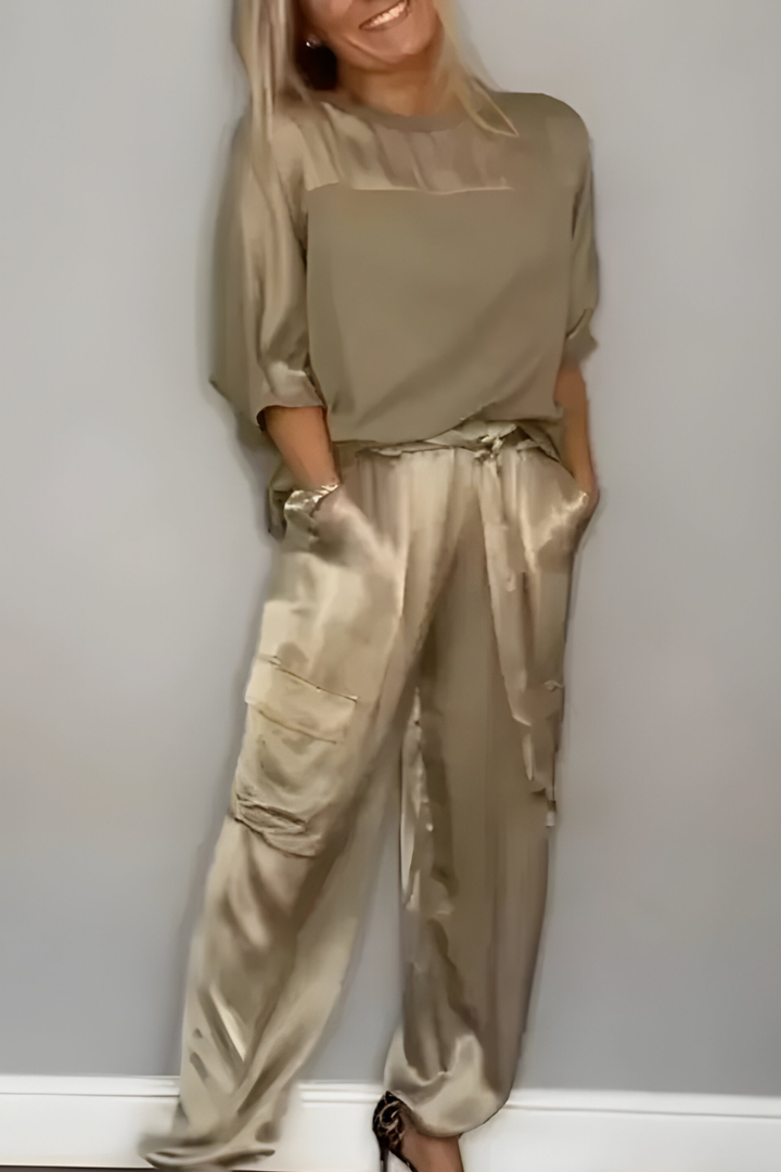 Enya | Set élégant en soie