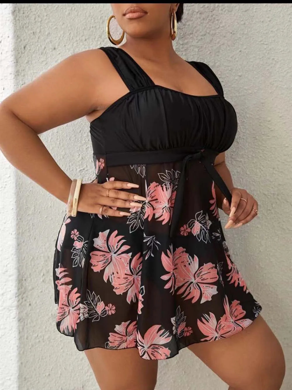 Helena | Tankini Romance Tropicale