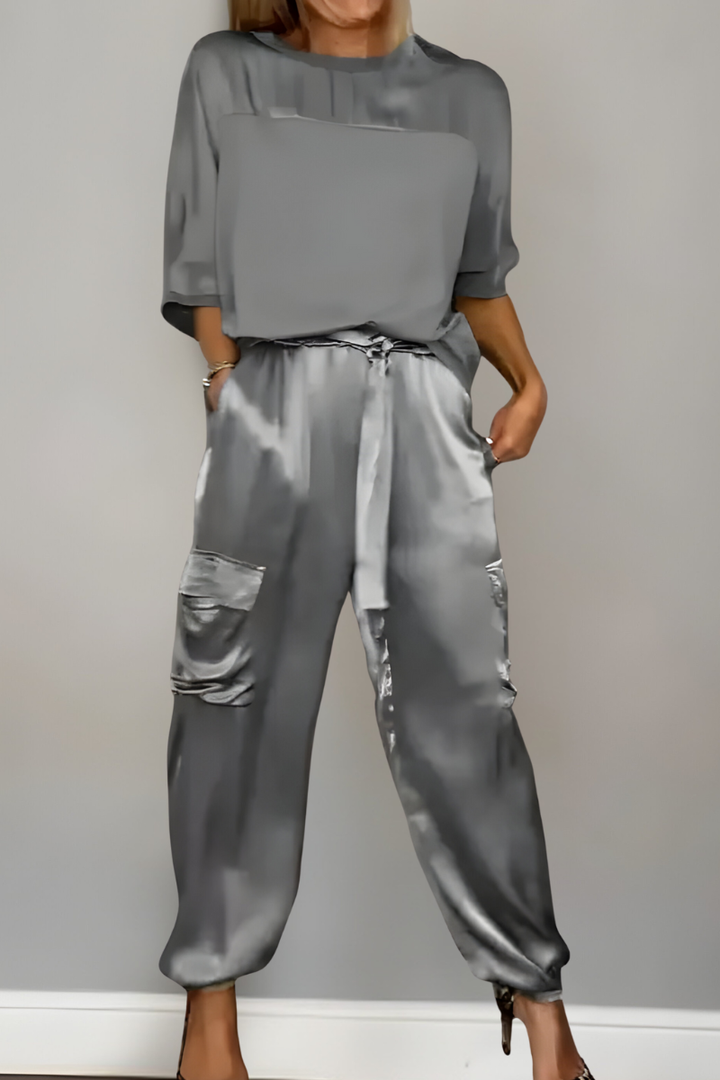 Enya | Set élégant en soie