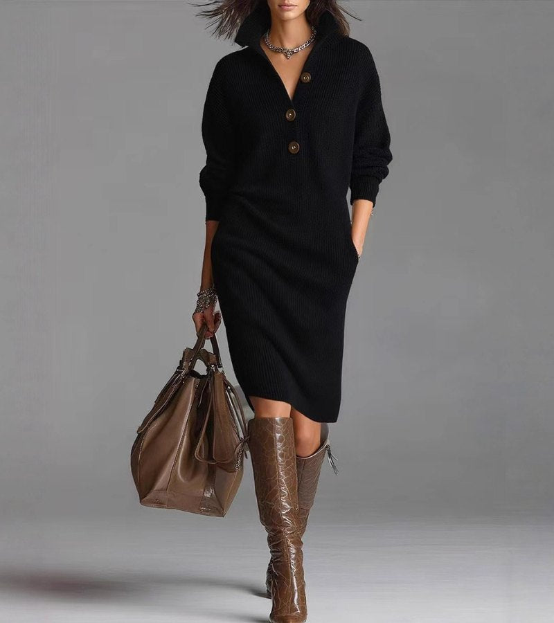 Pansy | Robe Pull Midi Confortable