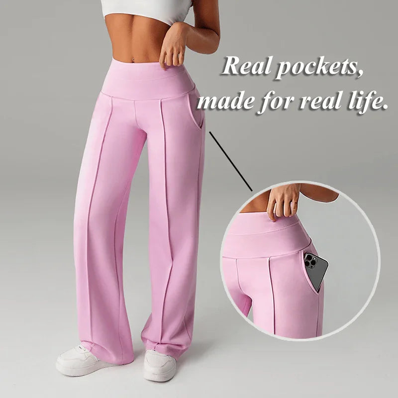 Silhouette Élégante | Pantalon Femme Coupe Droite