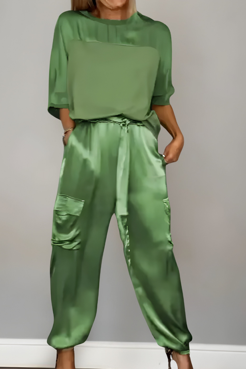 Enya | Set élégant en soie