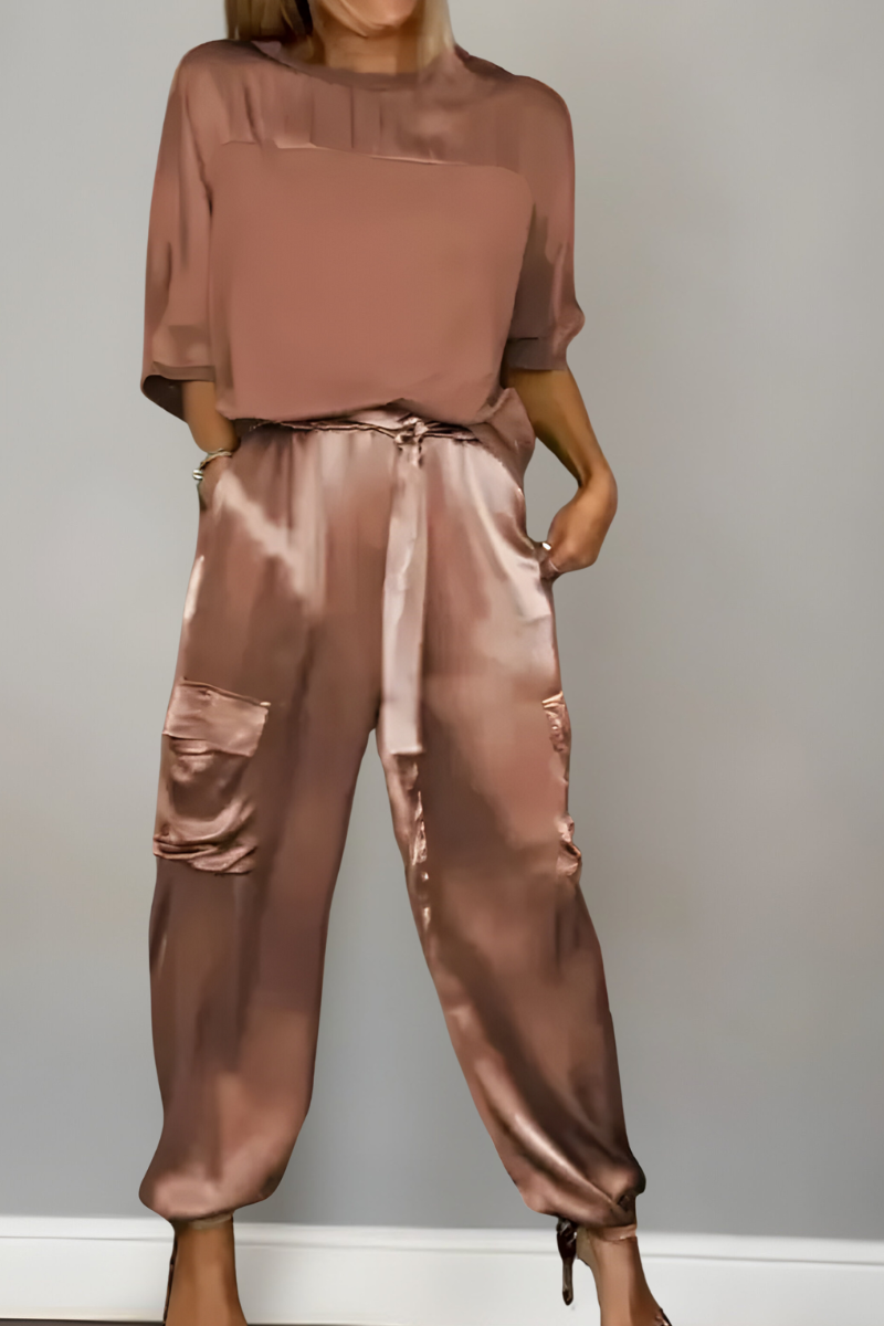 Enya | Set élégant en soie