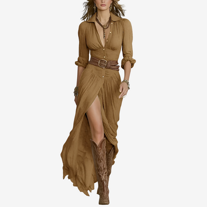 Nomade | robe fluide au style aventurier