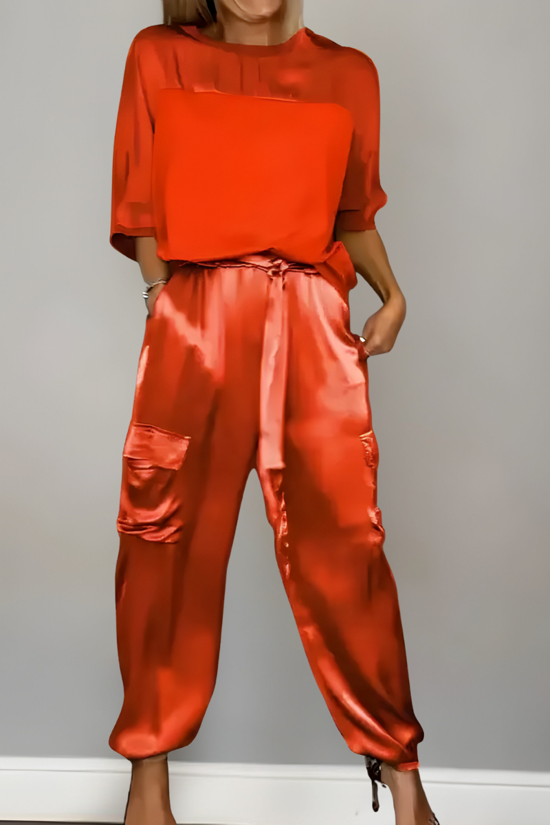 Enya | Set élégant en soie