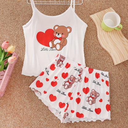 Ourson  | Pyjama Deux Pièces Femme