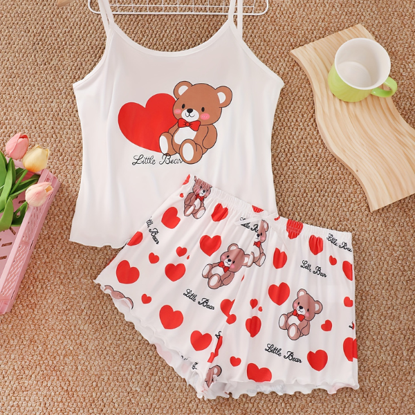 Ourson  | Pyjama Deux Pièces Femme