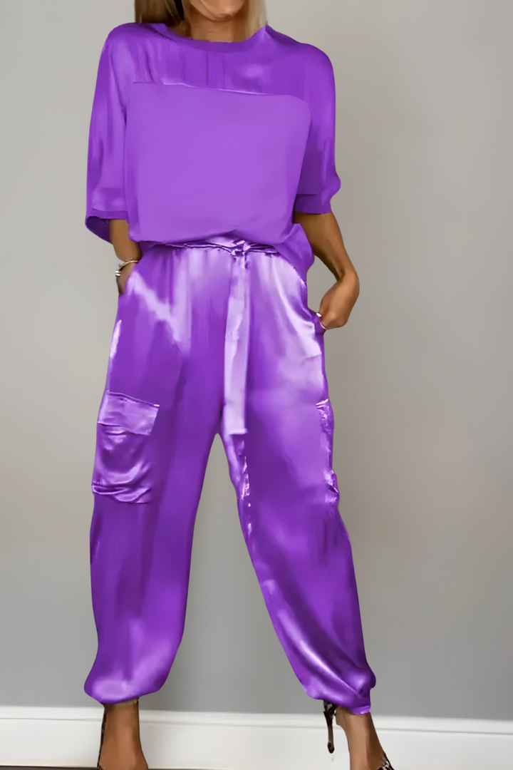 Enya | Set élégant en soie