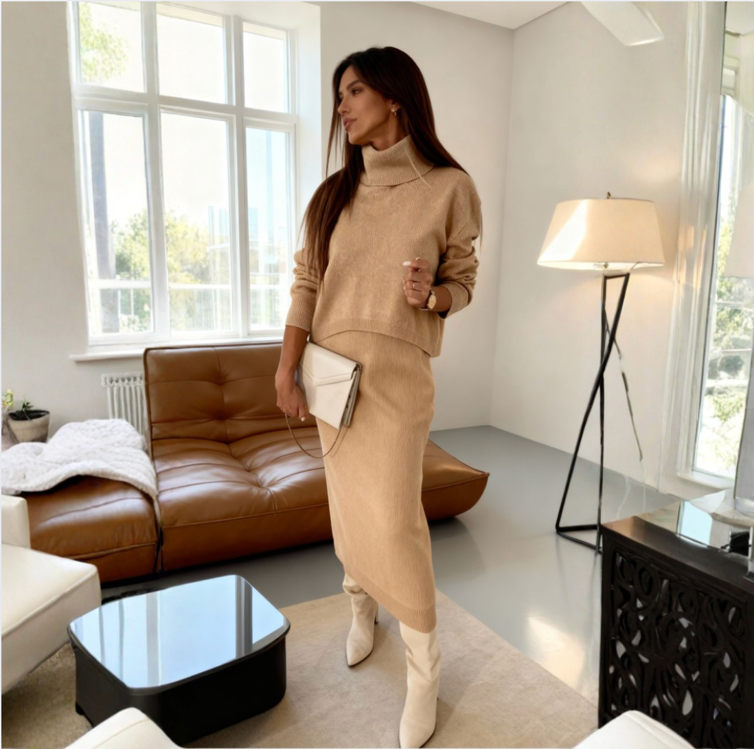Sérénité d’Ivoire | Luxe tweedelige set