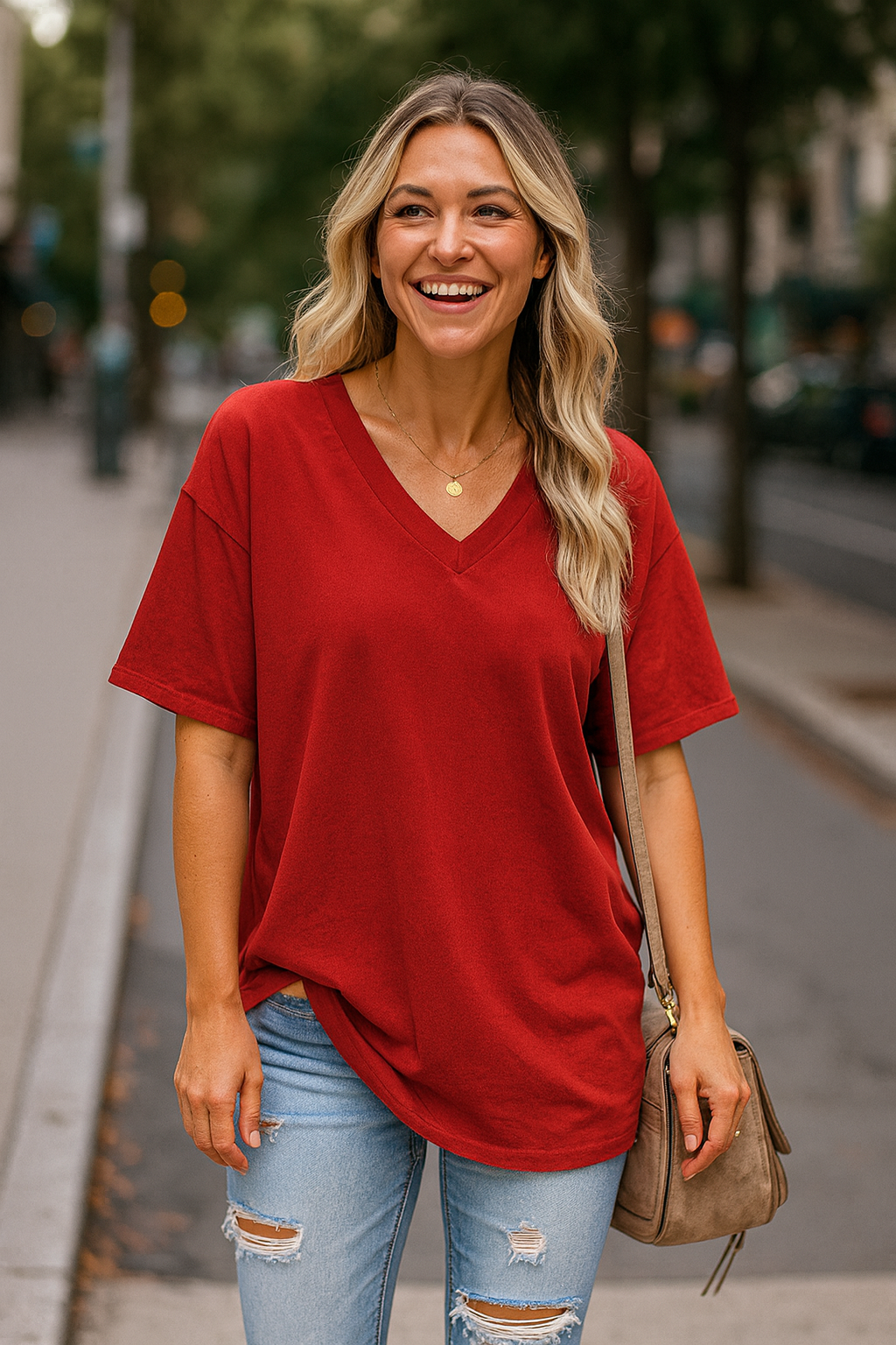 SoleilEase  | Haut casual élégant