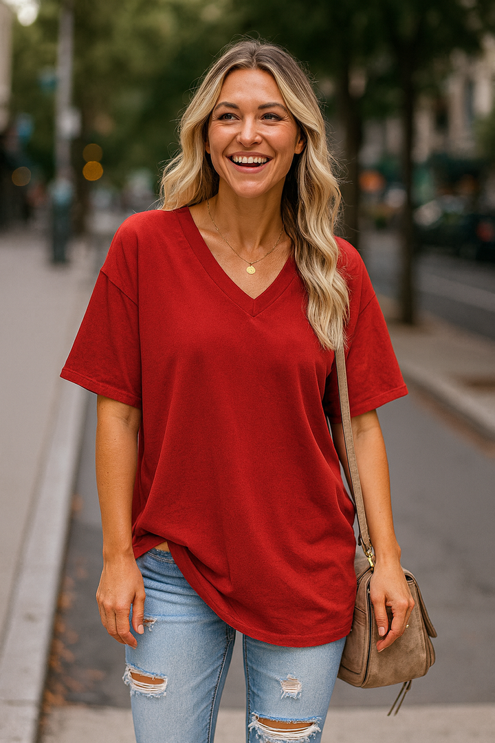 SoleilEase  | Haut casual élégant