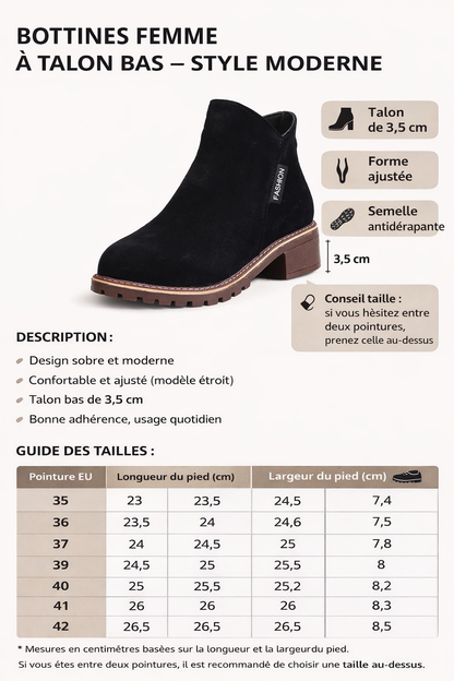 Martenstep |  Bottines femme élégantes