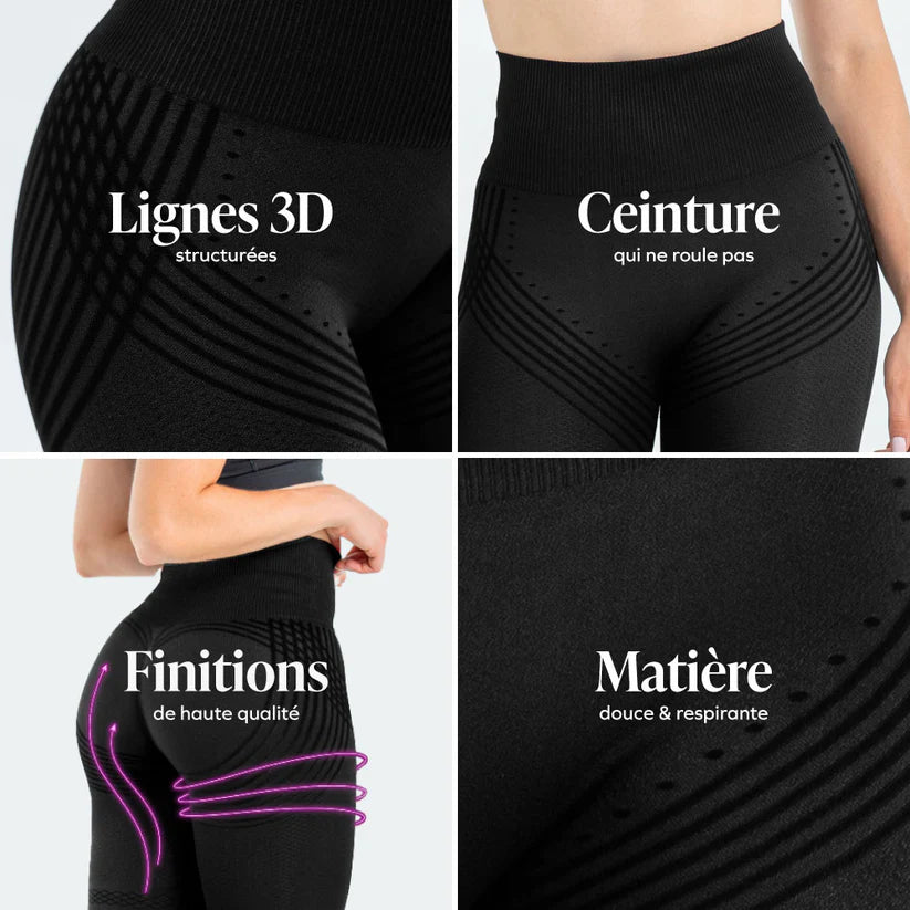 LisseForme  | Legging Lissante Effet Seconde Peau
