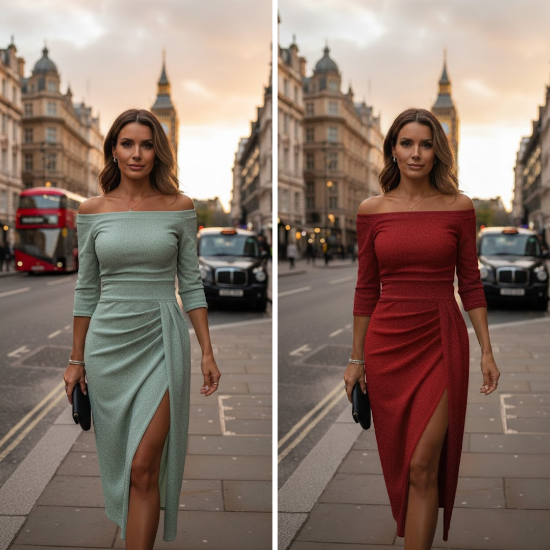 Isabeau | Robe longue halter élégante au tombé gracieux