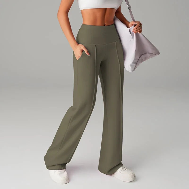 Silhouette Élégante | Pantalon Femme Coupe Droite