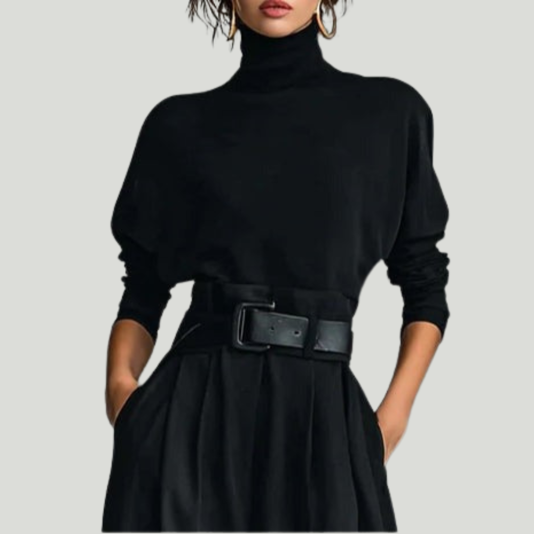 Juliet | Ensemble col roulé & pantalon élégance fluide