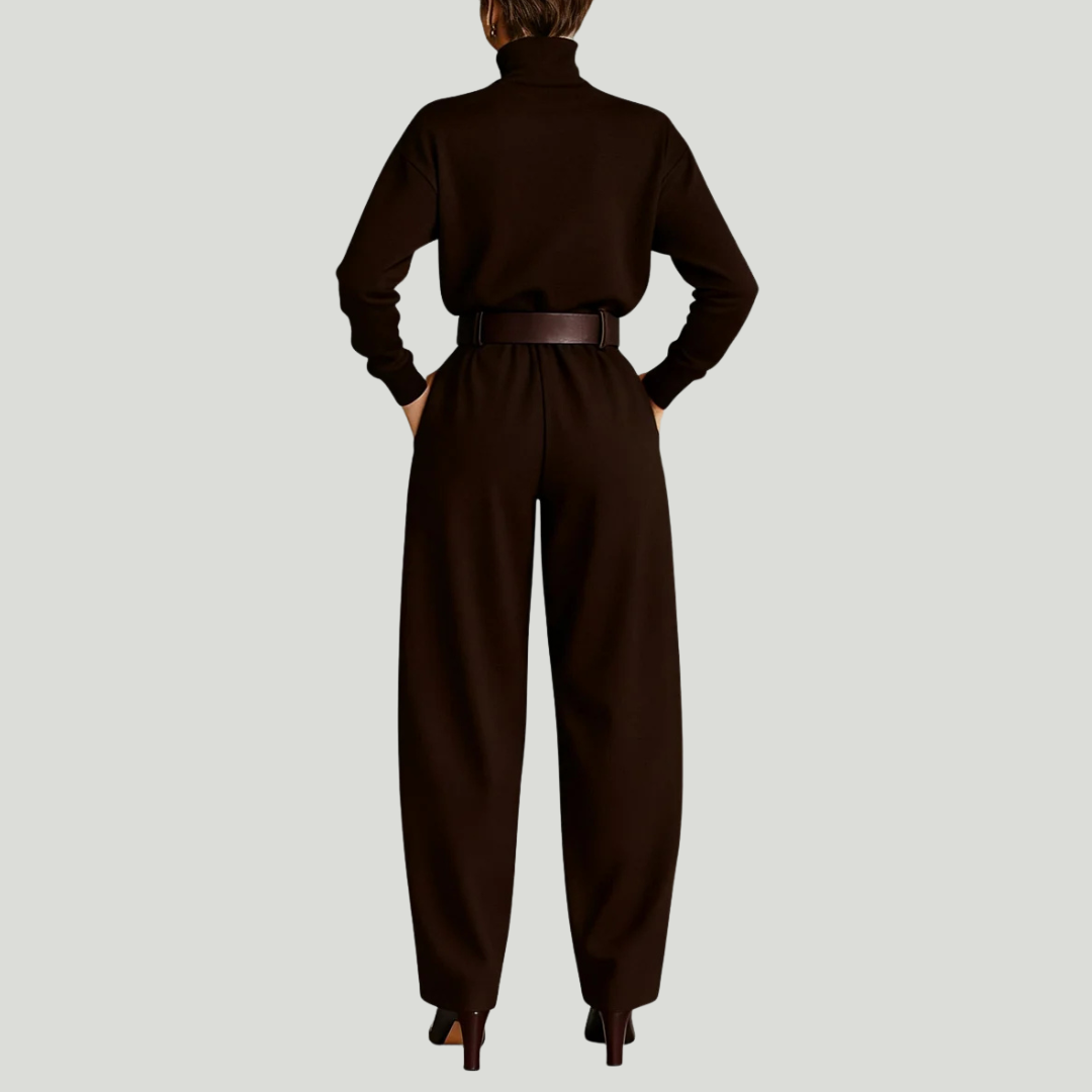 Juliet | Ensemble col roulé & pantalon élégance fluide