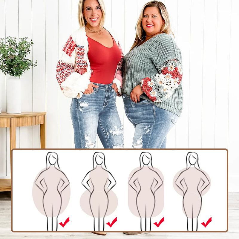 Élise | Jean Slim Femme Effet Usé