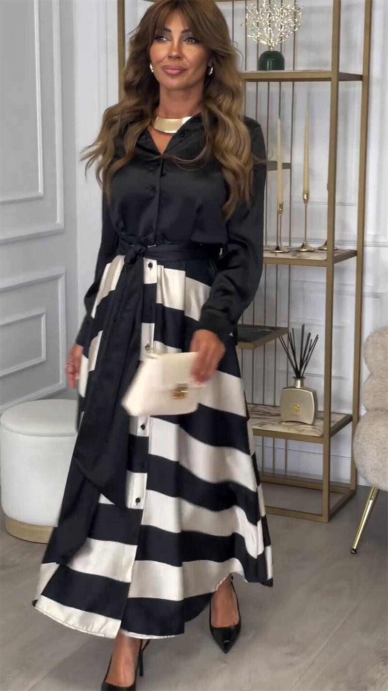Bordeaux Élégance | Robe longue imprimée
