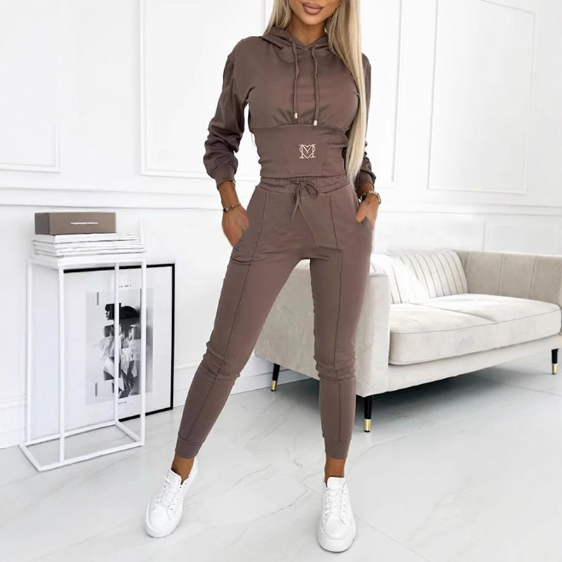 Athleisure  | Set sportwear femme avec capuche