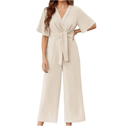 Amara Luxe | Combinaison femme à jambes larges