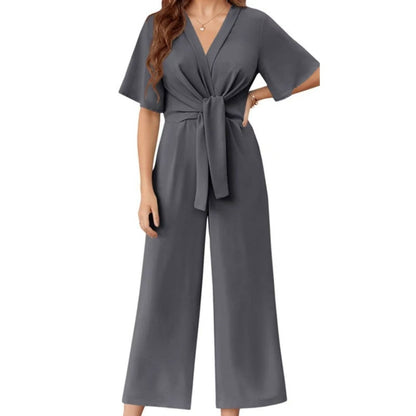Amara Luxe | Combinaison femme à jambes larges