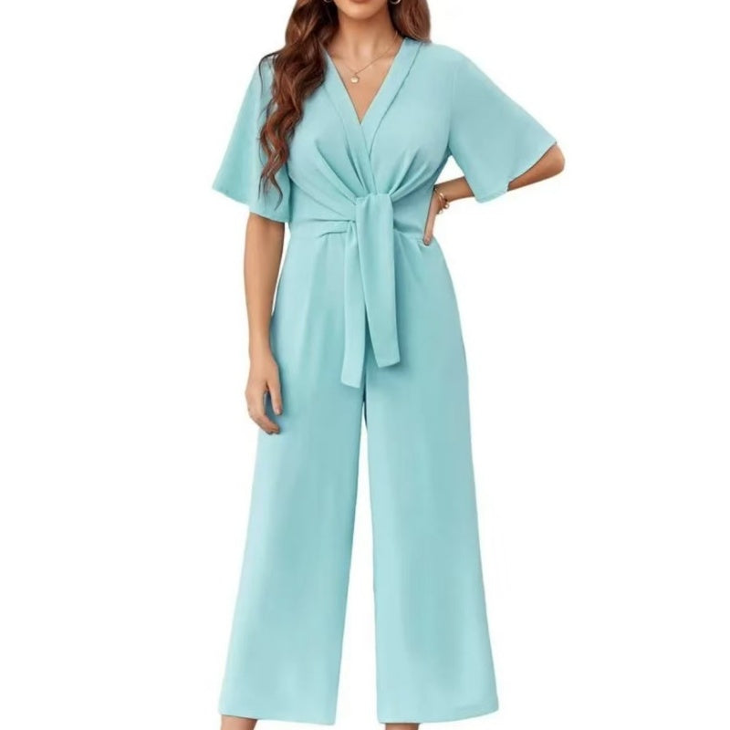 Amara Luxe | Combinaison femme à jambes larges