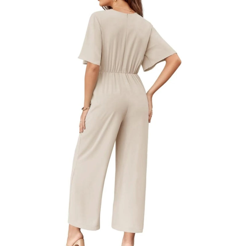 Amara Luxe | Combinaison femme à jambes larges