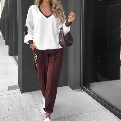 Élégance Urbaine | Ensemble sweat et pantalon de jogging
