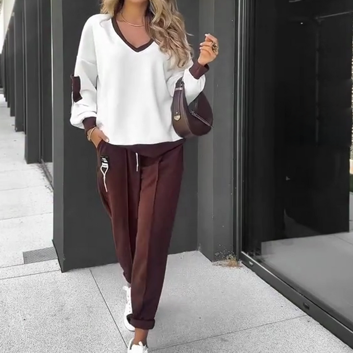 Élégance Urbaine | Ensemble sweat et pantalon de jogging