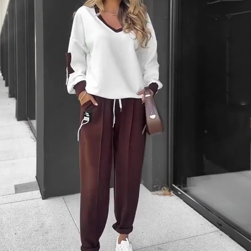 Élégance Urbaine | Ensemble sweat et pantalon de jogging