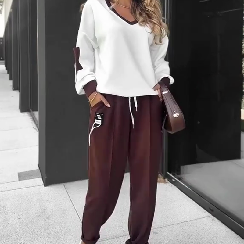Élégance Urbaine | Ensemble sweat et pantalon de jogging