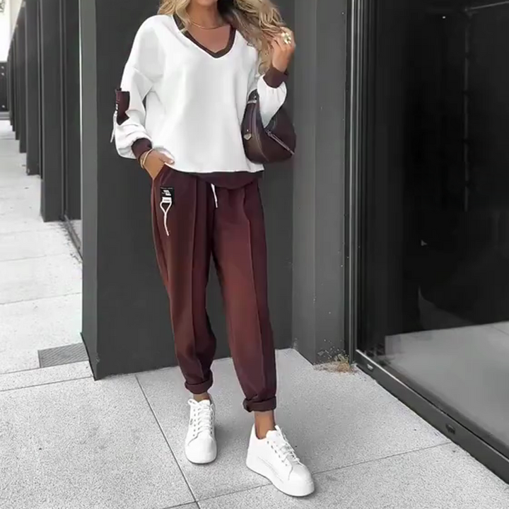 Élégance Urbaine | Ensemble sweat et pantalon de jogging